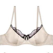 French Lace Push-Up Bra for Women - Ultra-thin, Breathable, Red, available in Large & Small Bust Sizes 36/80AB white