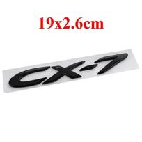 Plastikas Mazda CX-7 CX7 Automobilio Priekinės Bagažinės Emblema Vairo Ženklelis 3D Kėbulo Pakeičiama Lipdukas Galinės Uodegos Apdailos Elementas