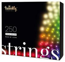 Twinkly stygos 250L 5mm RGBW permatomos|Twinkly