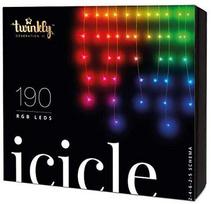 Kalėdinė išmanioji lempučių girlianda Twinkly Icicle 190 LED RGB, varvekliai, daugiaspalvės