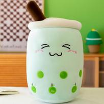 22-70cm Milžiniški Bubble Tea pliušiniai žaislai Squishy pieno arbatos su boba pagalvė Peluche ledų, vaisių, sulčių gėrimo buteliuko rekvizitas dekoras dovana 22cm