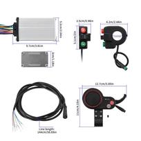 6-Pin Scooter Controller with Display Finned Dashboard