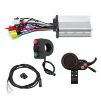 6-Pin Scooter Controller with Display Finned Dashboard black