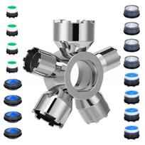 10-in-1 Metalinio maišytuvo aeratoriaus raktas-nuėmiklis M16.5-M28, Sunkiųjų sąlygų paslėpto aeratoriaus raktas kriauklės čiaupui A2