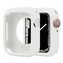 Soft Silicone Case For Apple Watch Series 8/7/6/5/4/3/SE 42mm 38mm 40 44mm Rubber TPU Shell Smartwatch Cover iWatch 9 45mm 41mm 7 White 38MM 40MM China Mai