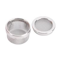 Ultrasonic Cleaner Mini Basket Set Small Parts Mesh Holder Oil Net Movement Parts Basket 20mm Metal Frame Magnetic Mesh white