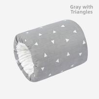Fleece Thickened Arm Nursing Pillow Soft Fabric Nursing Support Pillow  For Breastfeeding Grey gray