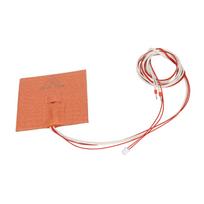 3D Printer Silicone Heated Pad 100x100mm 220V 100W Imported Rubber Hot Bed Silicone Mat Accessories for VORON V0.1 V0 beige