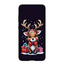 Case for Samsung Galaxy S25 S23 S22 S24 Ultra FE A05 A06 A15 A16 A36 A37 A35 A54 A55 A56 A57 A25 A26 A53 S8 Tree Decoration Merry Christmas Deer Cover for iPhone SE 2022 lubų spalva