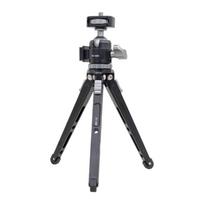 Desktop Tripod for Cellphone Camera Phone Tripod Holder Portable Tripod for Phone Camera Video Recording Tripod Mount black