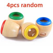 Wooden Children'S Kaleidoscope Puzzle Early Education Bee Eye Prism Toy Scientific Observation Physics Experiment beige