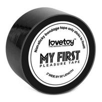 Lovetoy Mano pirmoji nelipni surišimo juosta Juodas