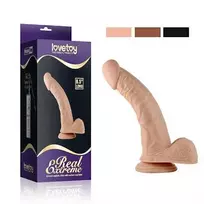 LOVETOY 8,5" Real Extreme Dildo vibruojantis kūnas