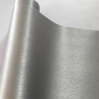 50cmx300cm Sidabrinė šlifuoto aliuminio vinilinė plėvelė su oro išleidimo sistema, be burbuliukų, automobilio, motociklo lipdukas, plėvelė 10cm x 152cm sidabras
