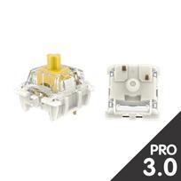 Gateron G Pro V2 2.0 Pro V3 3.0 Switch 3pin RGB Linear Tactile White Yellow Red Silver Brown for Mechanical Keyboard Pre Lubed 70PCS