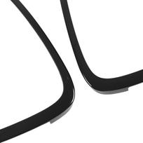 2Pcs Rear Light Ring Trim 63217351432 Left And Right Taillight Surround Trim For F55 F56 F57 black