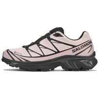 SALOMON XT 6 Trail Running Shoes Unisex Low Top Black/Ice Pink/Dawn Pi 38 white