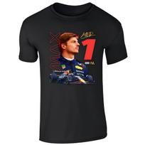 Maxo Verstappeno F1 #1 Marškinėliai L juoda