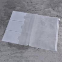 For Midori Travelers Passport Pocket Journal Planner Card Holder Notebook Storage Bag PVC Zipper Bag Notebook Zipper Bag