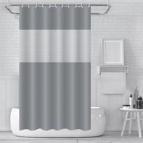 Peva Spausdinta 3D Dušo Užuolaida Su Kabliukais – Stora Vandeniui Atspari Pelėsiui Atspari Vonios Kambario Pertvara Gray patchwork,Custom Size: 60*180 per unit price