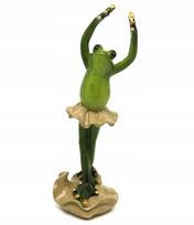 Adorable Ballerina Frog Figurine as a Gift