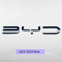 For BYD Seal EV 2023-2026 Car Front Rear Black Badge Black Warrior Car Covering Style Modification Decoration Accessories