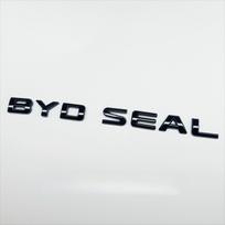 For BYD Seal EV 2023-2026 Car Front Rear Black Badge Black Warrior Car Covering Style Modification Decoration Accessories