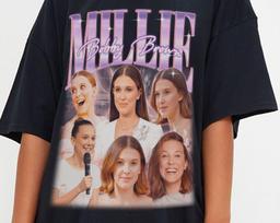 MILLIE BOBBY BROWN Shirt | Millie Bobby Brown Eleven T-shirt | Millie Bobby Brown Homage Fan Gift | British Actress Millie Bobby Brown Merch 110
