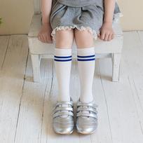 Children's Striped Slouch Socks for Boys and Girls, Spring Summer Casual Everyday Socks One Size gray
