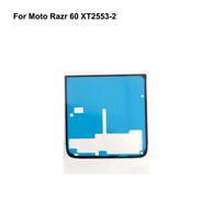 For Moto Razr 60 Ultra Back Battery cover Sticker LCD Screen Front Frame Bezel 3M Glue For Moto Razr60 Double Side Adhesive Tape Type B blue