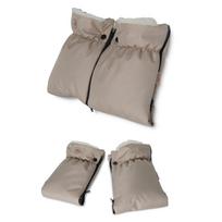 Pirštinės-mova vežimėliui ar rogėms Womar Zaffiro NORDICO Beige