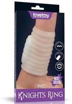 LOVETOY Vibruojantis Wave Knights žiedas