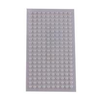 Self Adhesive Pearls Hair Pearls Stickers Mix 3mm/4mm/5mm/6mm Pearls Stickers Beige Face Pearls Stickers for Hair Face Makeup gray