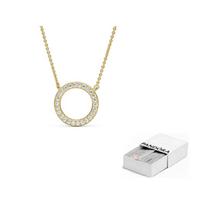 Pandora Heart's Desire Synthetic Cubic Zirconia Necklaces Unisex 367121CZ 36-46-Brand Original Box beige