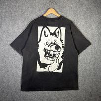 Vintage Eskimo Joes Shirt XL Black 90s Surf Skate Faded Brand Promo Novelty USA Unisex T-Shirt XXL white