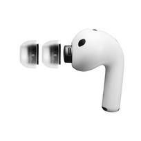 AZLA SednaEarfit Max for AirPods Pro 3 Ausų antgaliai S dydis 2 poros Medicininės kokybės silikoniniai pakaitiniai ausų antgaliai Apsaugantys nuo iškritimo Izoliuojantys garsą AZL-MAX-APP3-S M/ML/L1