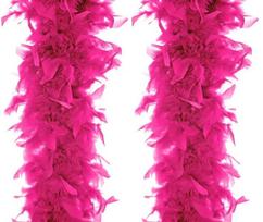 Neon Pink Boa 180cm pink