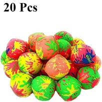 10/20 vnt. vandens bombos kamuoliukų, vasaros paplūdimio vandens purslų kamuolys, sodo pramogos, vaikai, lauko sportas, baseino žaidimai 20 Pcs yellow