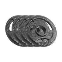 Rebel Active olimpiniai ketaus svorių diskai su rankenomis, 4 × 1.25 kg, 51 mm anga