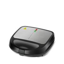 3-in-1 Non-stick Sandwich, Waffle, and Grill Maker with Detachable Plates EU Plug gray