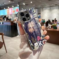 A-Alan Wake 2 Game Phone Case For IPhone 17 Pro Max 15 Pro 16 14 Plus 12 13 Mini 11 Pro Shockproof Electroplated Glass Cover iPhone 16 Pro Max black
