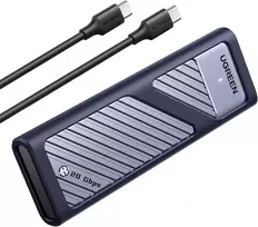 UGREEN M.2 NVMe ir SATA SSD dėklas USB-C 3.2 Gen 2x2 20Gbps 35576