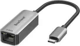 BrosTrend USB-C į Ethernet adapteris 2.5Gb/s su USB-C 3.2 jungtimi