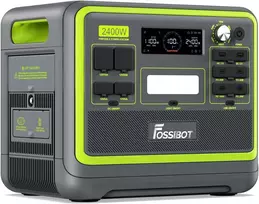 FOSSiBOT nešiojamoji energijos stotelė 2048 Wh LiFePO4 2400 W F2400-EU