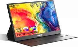 BENFEI nešiojamasis monitorius 15,6 colio Full HD IPS HDR USB-C HDMI 000451black
