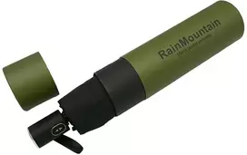 Juodas automatinis skėtis „RainMountain“