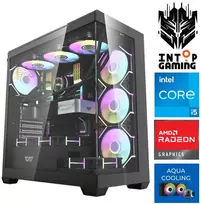 Stacionarus kompiuteris INTOP AQUA i5-14400F 16GB DDR5 1TB SSD M.2 NVME RX9060XT 16GB no-OS (RW90759NS) (Atnaujinta)