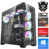 Stacionarus kompiuteris INTOP Ryzen 5 7500F 64GB DDR5 1TB SSD M.2 NVME+2TB RX9060XT 16GB WIN11Pro (RW90842) (Atnaujinta)