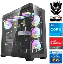 Stacionarus kompiuteris INTOP AQUA i5-14400F 64GB DDR5 1TB SSD M.2 NVME RX9060XT 16GB WIN11 (RW90791WH) (Atnaujinta)