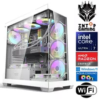 Stacionarus kompiuteris INTOP AQUA Ultra 7 265KF 32GB DDR5 1TB SSD M.2 NVME+2TB RX9060XT 16GB WiFi WIN11 (RW92536WH) (Atnaujinta)